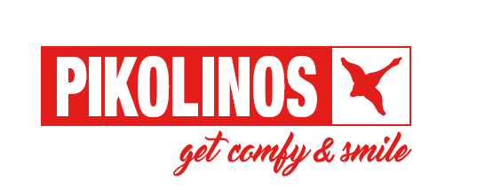pikolinos get comfy & smile logo