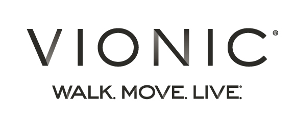 vionic, walk, move, live logo