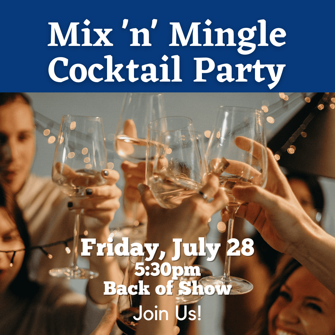 Mix N Mingle Cocktail Party 072824 flyer