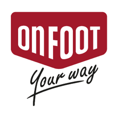 on foot logo